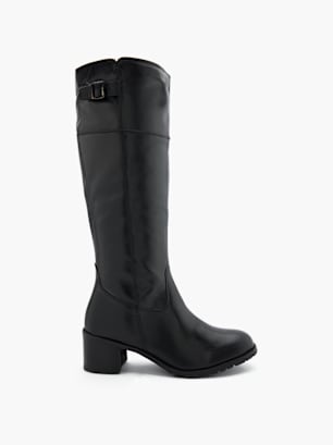 5th Avenue Weitschaftstiefel Schwarz