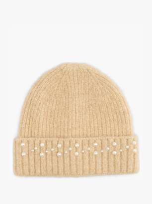 DEICHMANN Strickmütze Beige