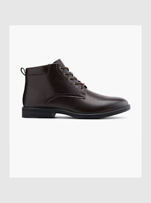 AM SHOE Bota com cordões Castanho