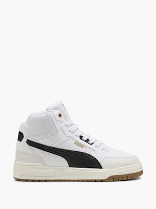 PUMA Pantofi mid cut Alb