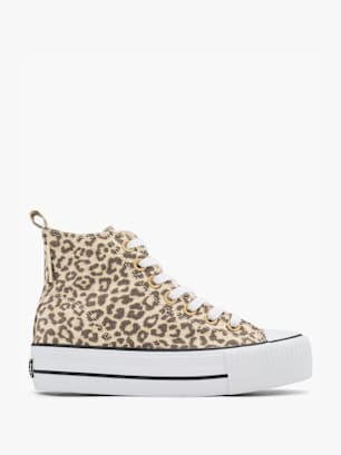British Knights Hoher Sneaker Beige