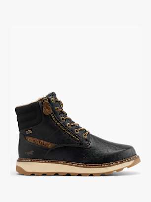 Mustang Bottes à lacets Noir
