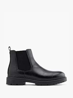 AM SHOE Chelsea boty Černá