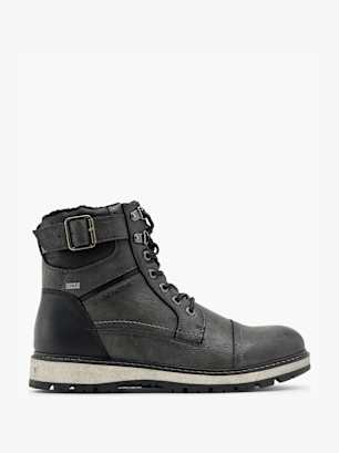 TOM TAILOR Bottes à lacets Gris