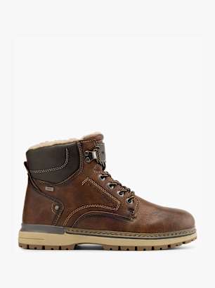 TOM TAILOR Schnürboots Braun