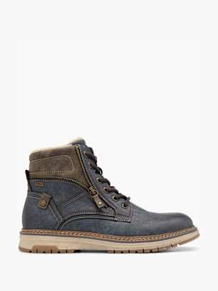 TOM TAILOR Schnürboots Blau