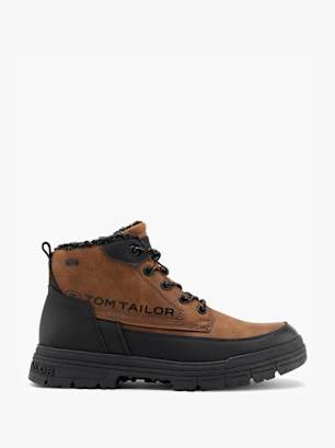 TOM TAILOR Schnürboots Cognac