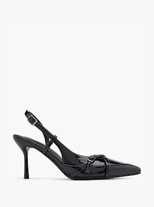 Catwalk Décolleté con cinturino Nero