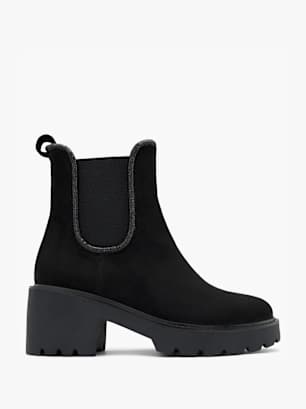 Catwalk Højhælet chelsea boot Sort