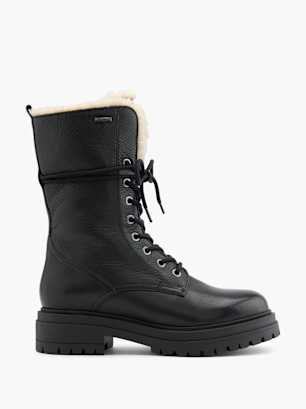 5th Avenue Bottes à lacets Noir