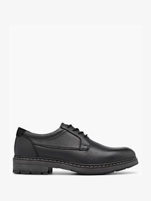 AM SHOE Businessschuh Schwarz
