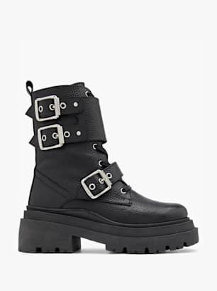 Buffalo Biker Boots Schwarz