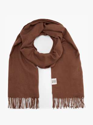 PIECES Echarpe Marron