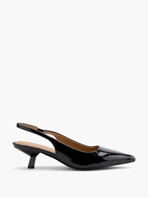 Läst Copenhagen Slingback pump Sort