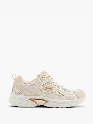 Skechers Baskets Crème