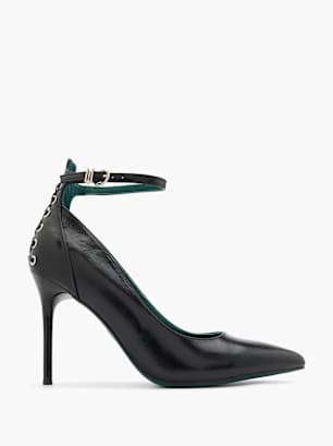 Wicked Spangenpumps Schwarz