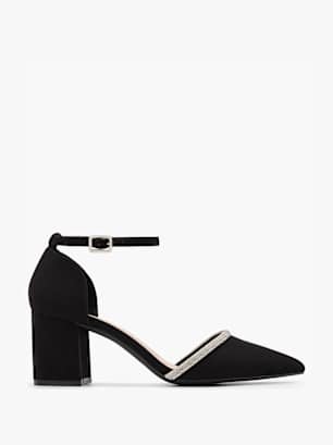 Catwalk Spangenpumps Schwarz