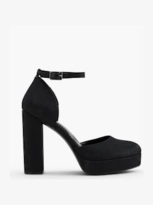 Catwalk Décolleté con fibbia Nero