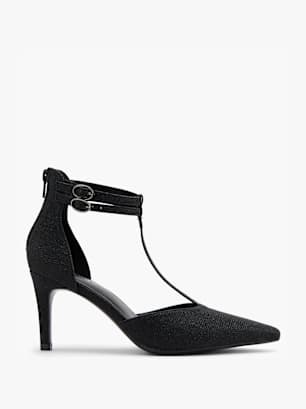 Catwalk Csatos körömcipő fekete