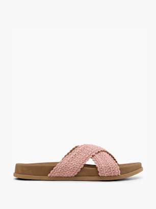 ROXY Tieffuß Pantolette Rosa