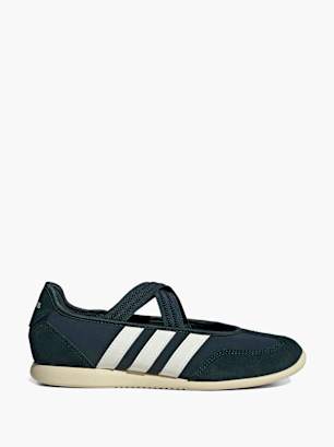adidas Ballerina Dunkelgrün