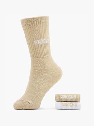 SNOCKS Socken Weiß
