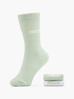 SNOCKS Socken Weiß
