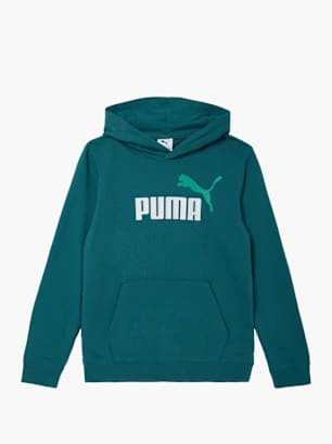 PUMA Sweat à capuche Vert foncé