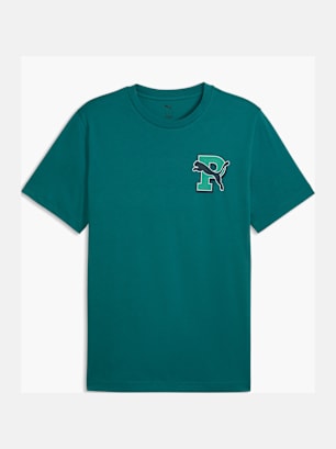 PUMA T-Shirt Dunkelgrün