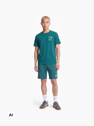 PUMA T-Shirt Dunkelgrün