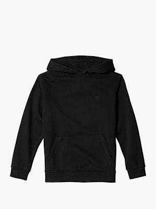 4F Bluza z kapturem Czarny