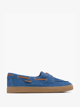 ESPRIT Mokassin Blau