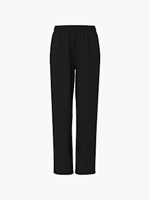 PIECES Stoffhose Schwarz