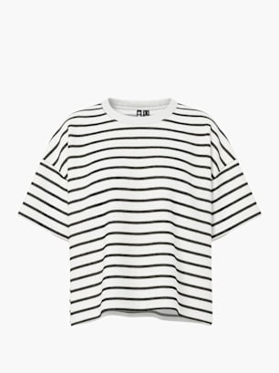 PIECES T-Shirt Weiß