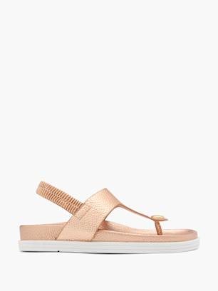 s.Oliver Zehentrenner-Sandale Rosegold