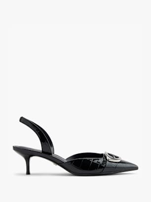 Buffalo Slingpumps Schwarz
