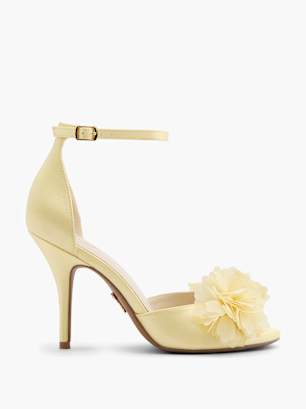 Bridgerton Sandales à talons Jaune