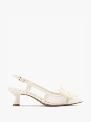 Catwalk Slingback pump Offwhite