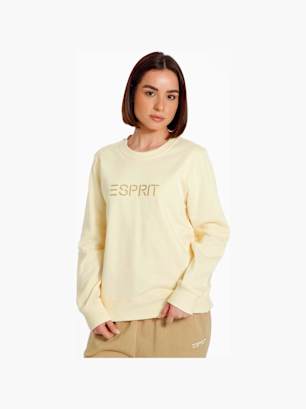 ESPRIT Sweatshirt Gelb