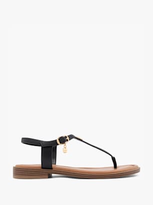 s.Oliver Sandalen-Zehentrenner Schwarz