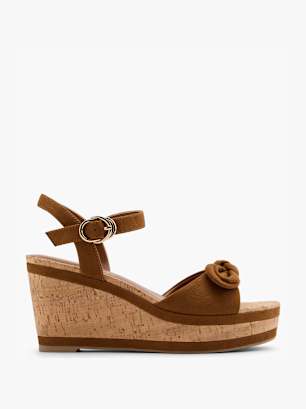Graceland Sandalette Braun