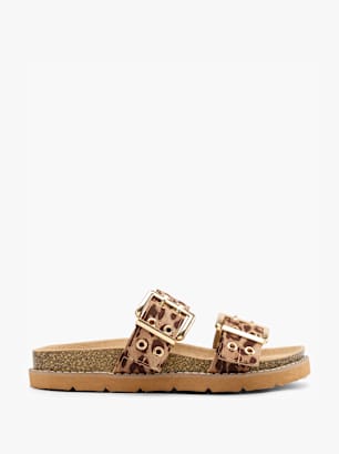 Claudia Ghizzani Chaussons Marron