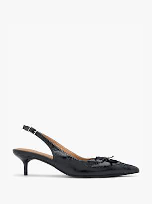 Läst Copenhagen Slingback pump Sort