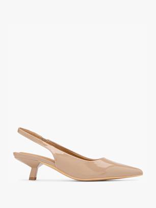 Läst Copenhagen Slingback pump Beige