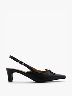 Läst Copenhagen Slingback pump Sort