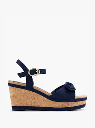 Graceland Sandalette Blau