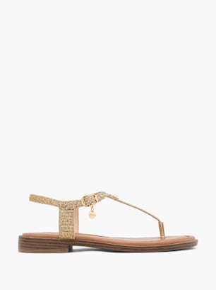 s.Oliver Zehentrenner-Sandale Beige