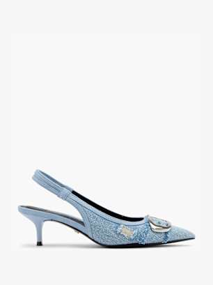 Buffalo Slingpumps Blau