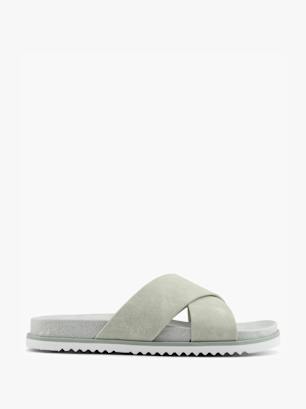 ESPRIT Tieffuß Pantolette Grün