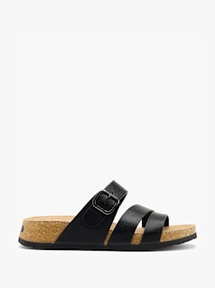 ESPRIT Tieffuß Pantolette Schwarz